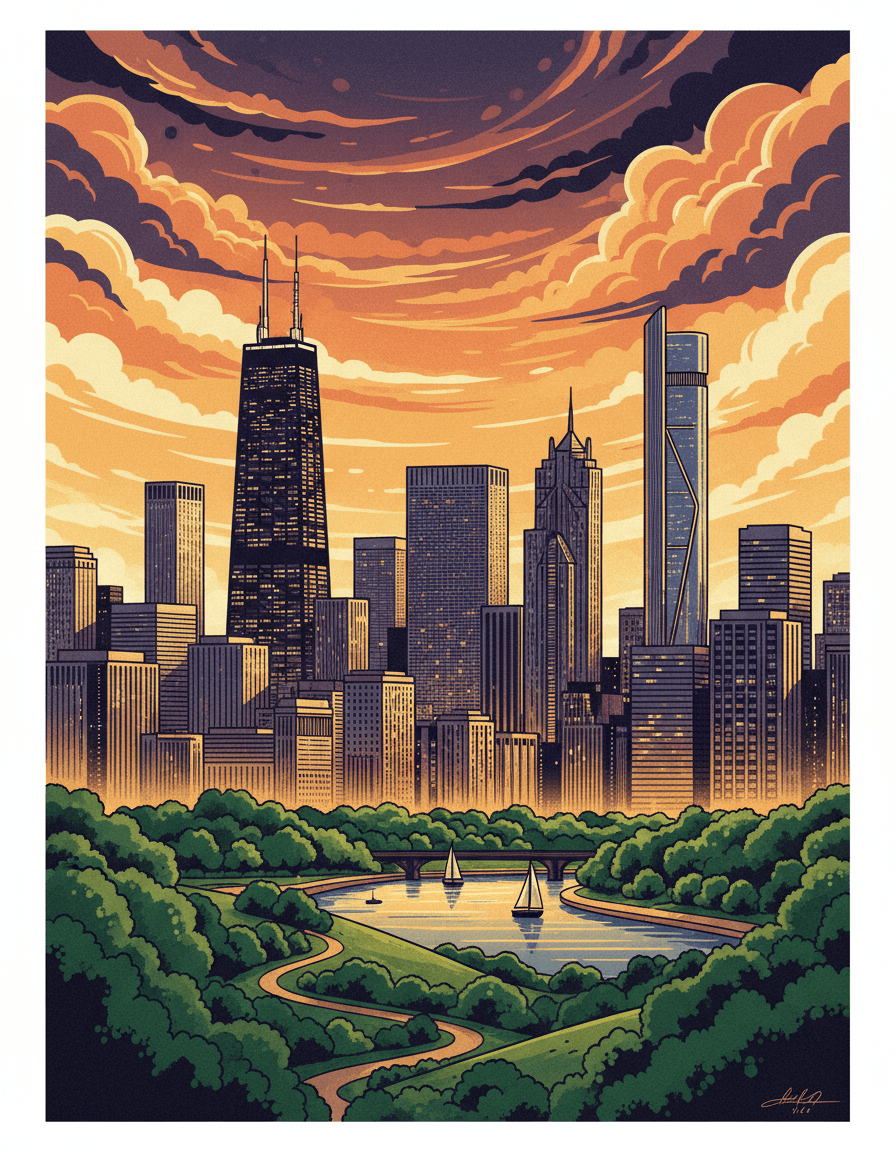 Chicago skyline