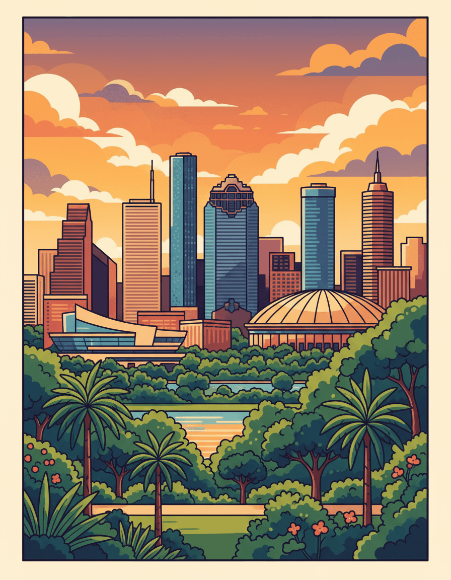 Houston skyline