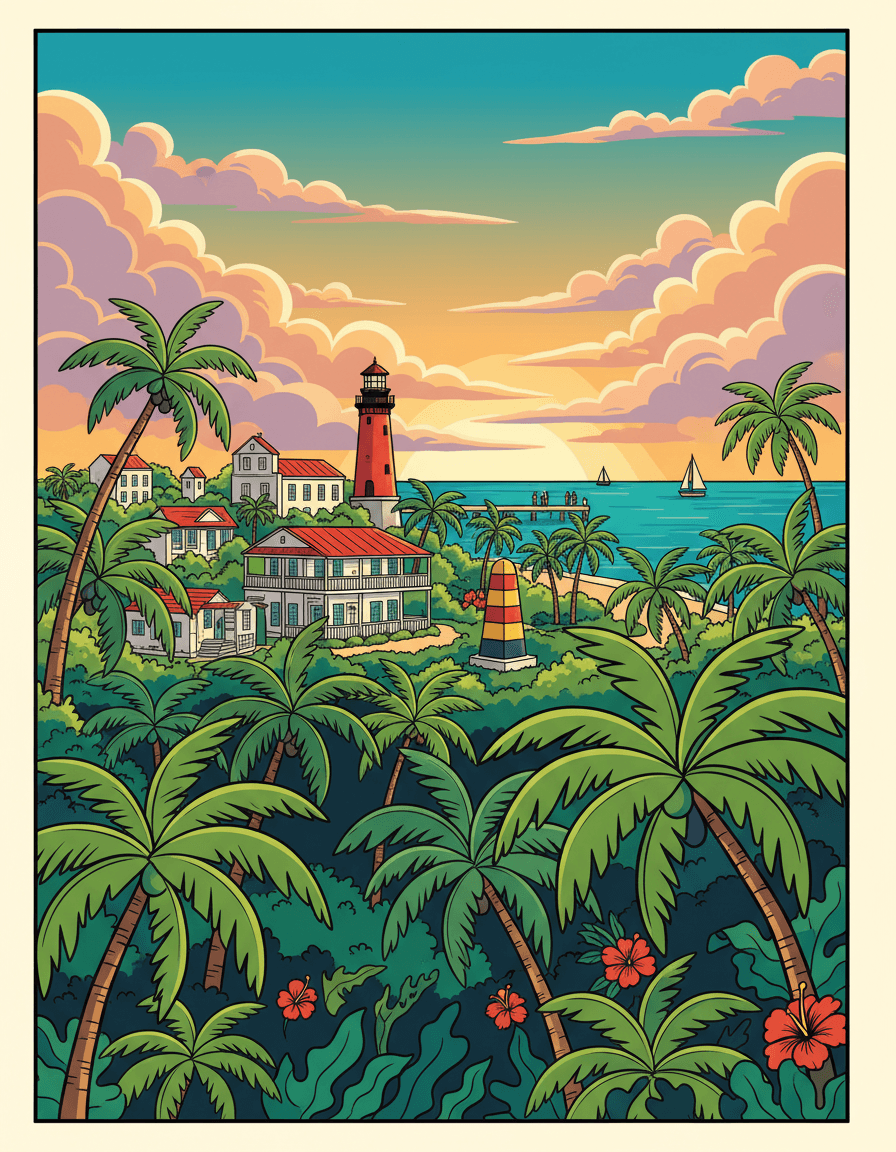 Key West skyline